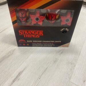 Netflix Stranger Things Dark Mischief Lights - Red and Black